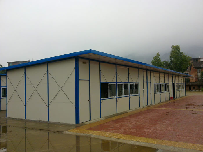 單層平頂型活動板房